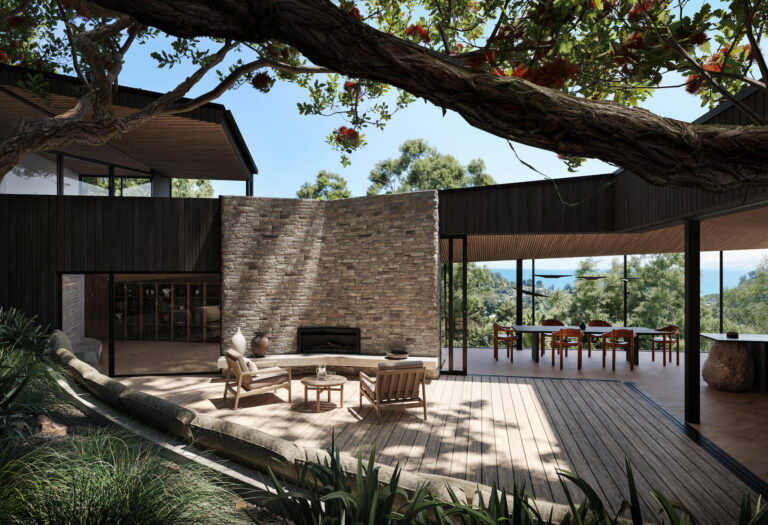 Pohutukawa house